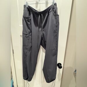 Stylish Women's Charcoal Cargo Pants-SCRUBS